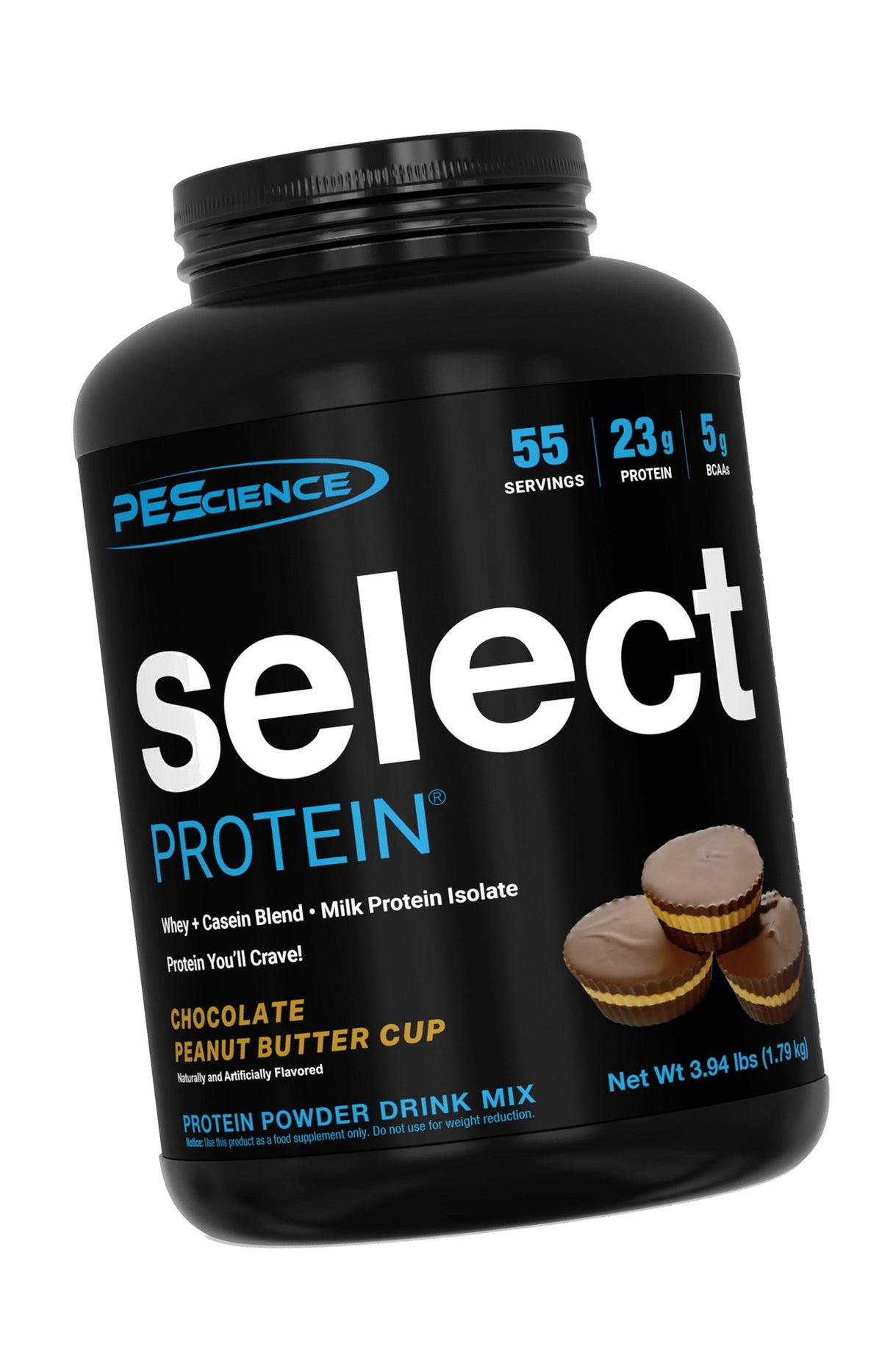 PEScience Select Protein Powder, Chocolate Peanut Butter Cup, 55 Servings
