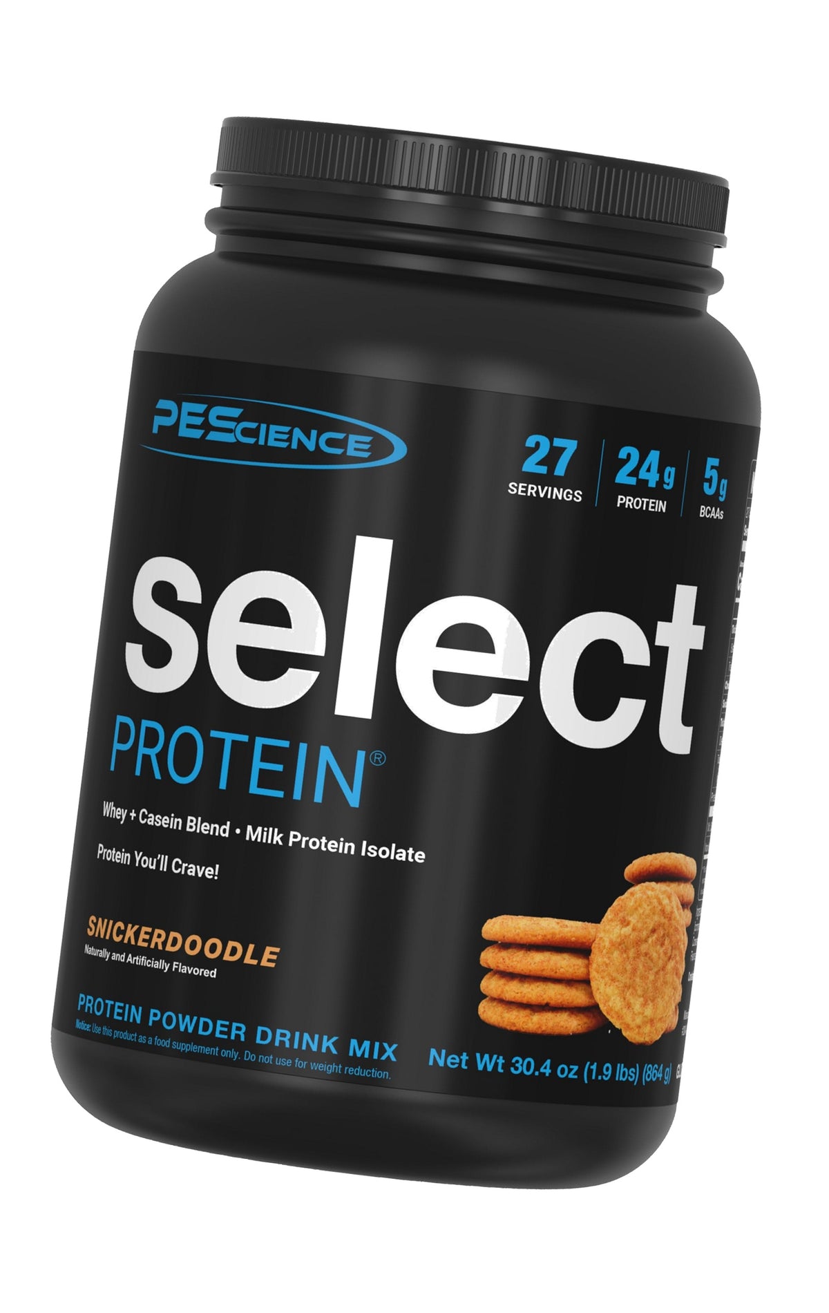PEScience Select Protein Powder, Snickerdoodle, 27 Servings
