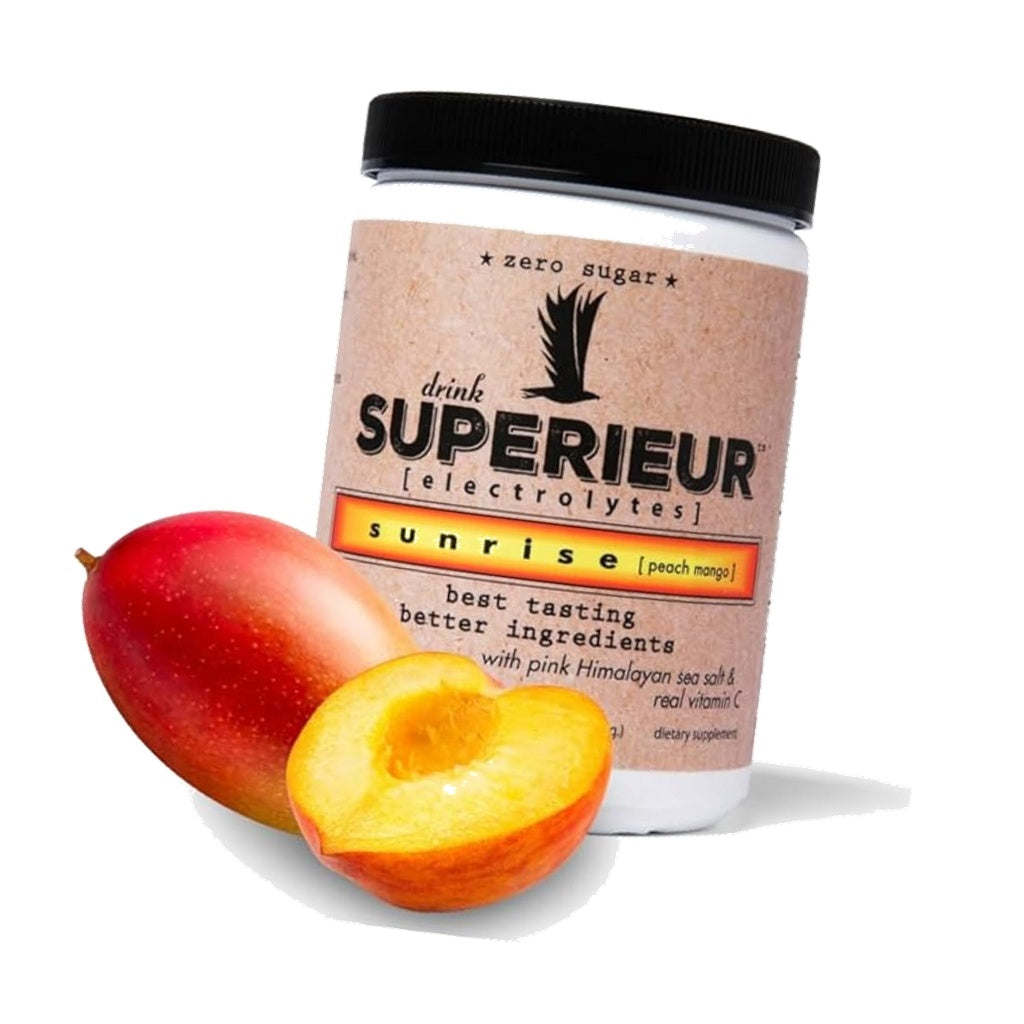 Superieur Sea Mineral Electrolyte Powder, Sunrise, 70 Servings