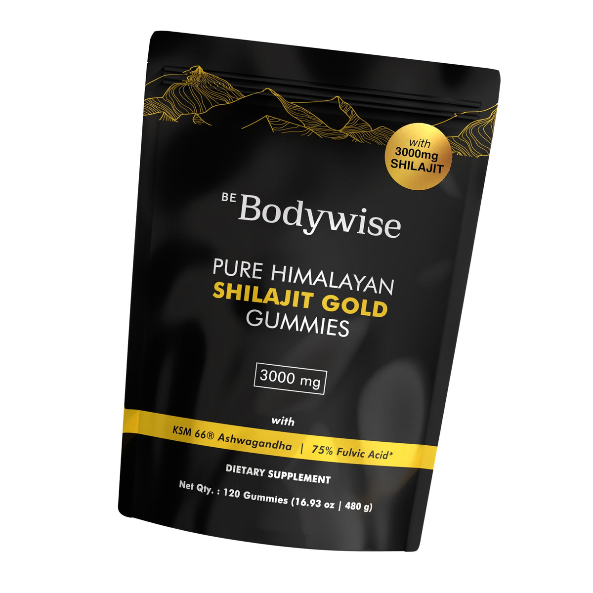 Be Bodywise Pure Himalayan Shilajit Gold Gummies