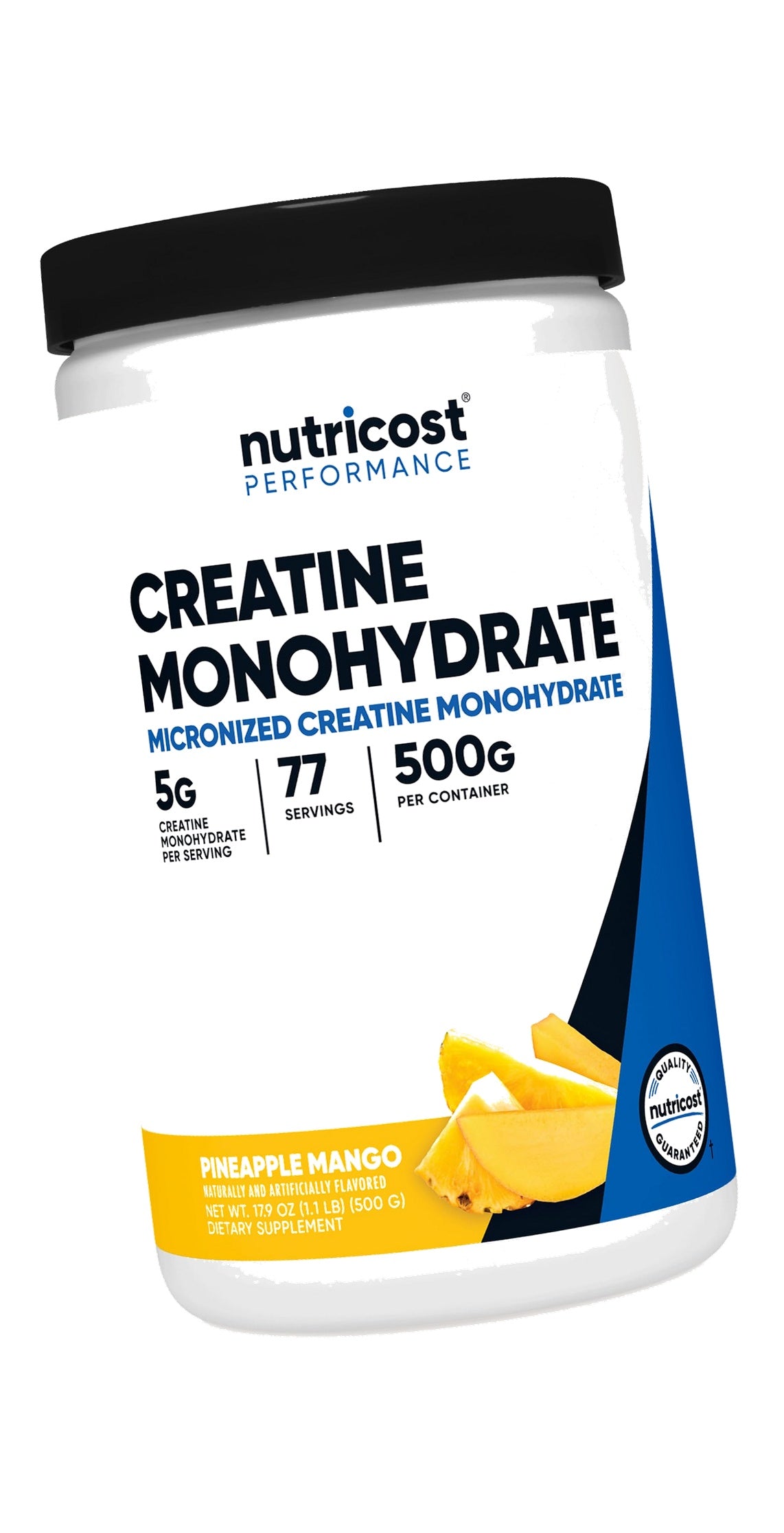 Nutricost Creatine Monohydrate Powder (Pineapple Mango, 500G), Micronized