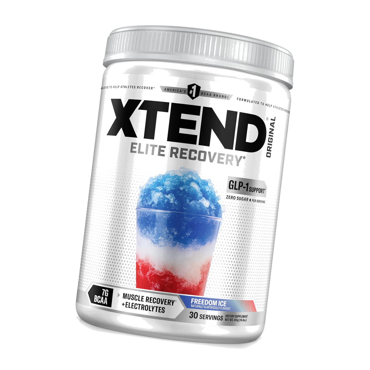 Xtend Original BCAA Powder with Zero Sugar, Freedom Ice, 30 Servings