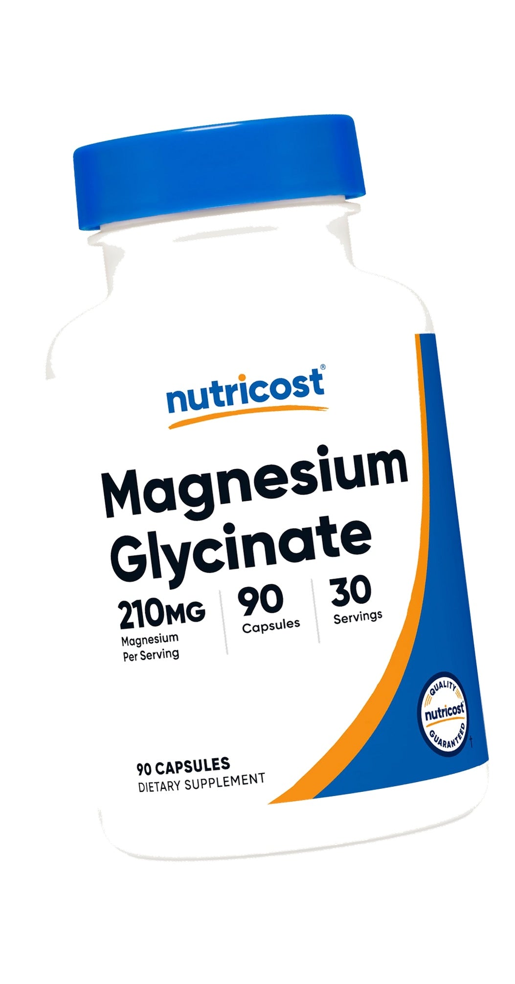 Nutricost Magnesium Glycinate Capsules, 90 Capsules, 210mg Per Serving