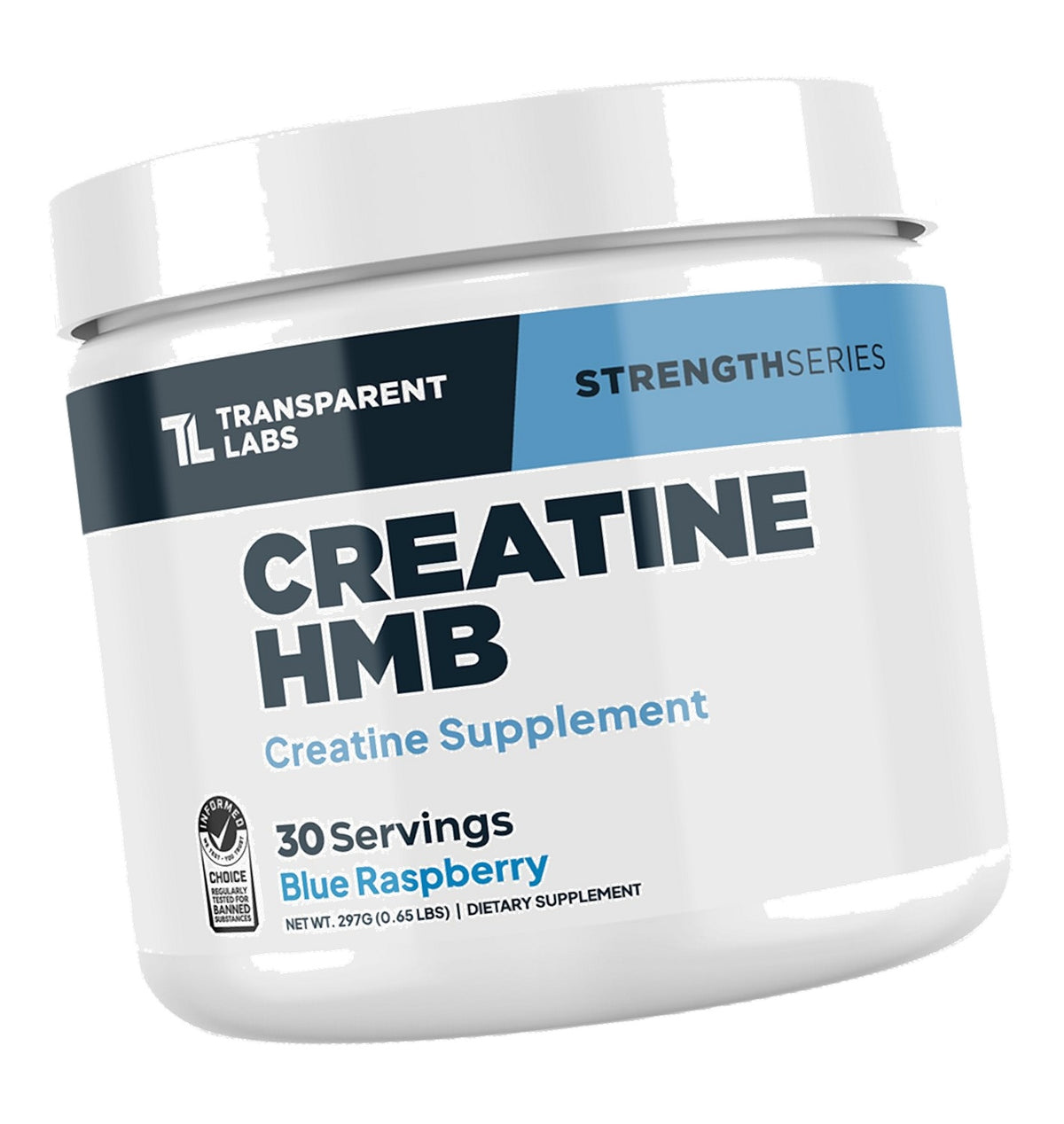 Transparent Labs Creatine HMB - 30 Servings, Blue Raspberry