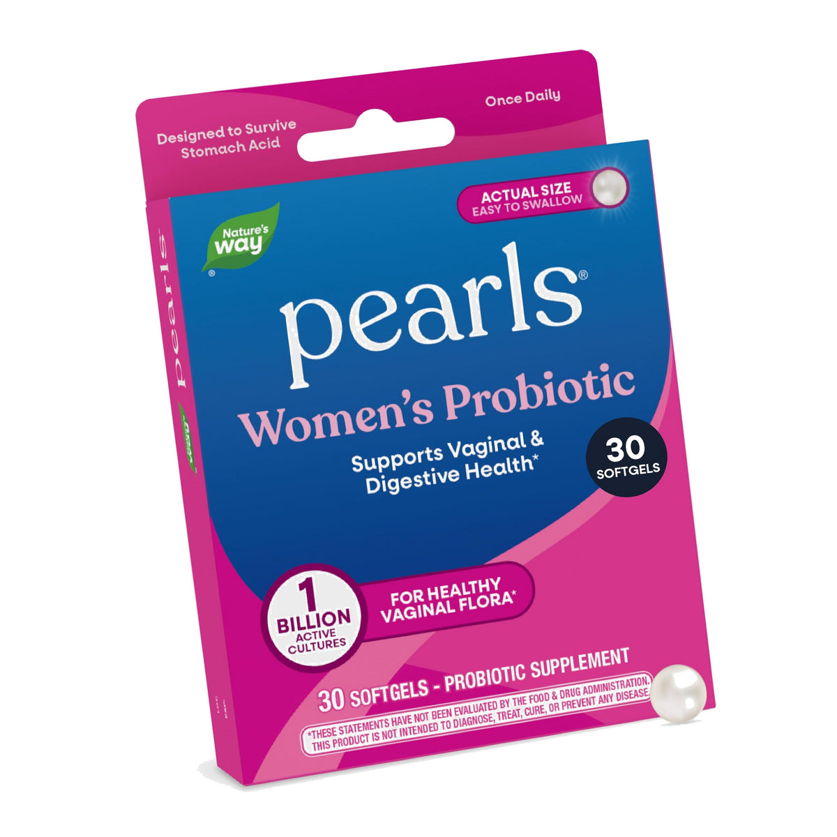 Nature's Way Women's Probiotic Pearls, Supports Vaginal Health*, 30 ct