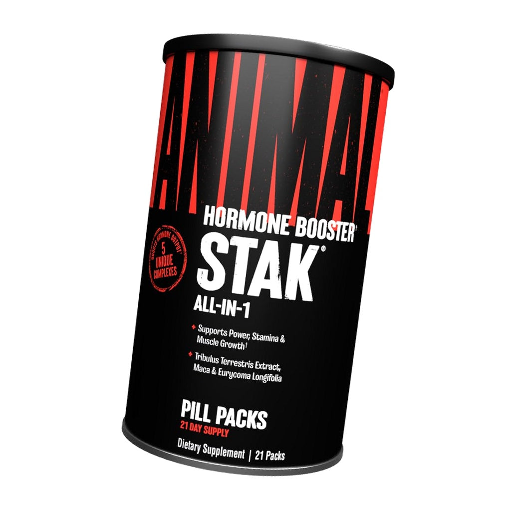 Animal Stak Natural Testosterone Hormone Booster Supplement | 21 Pill Packs
