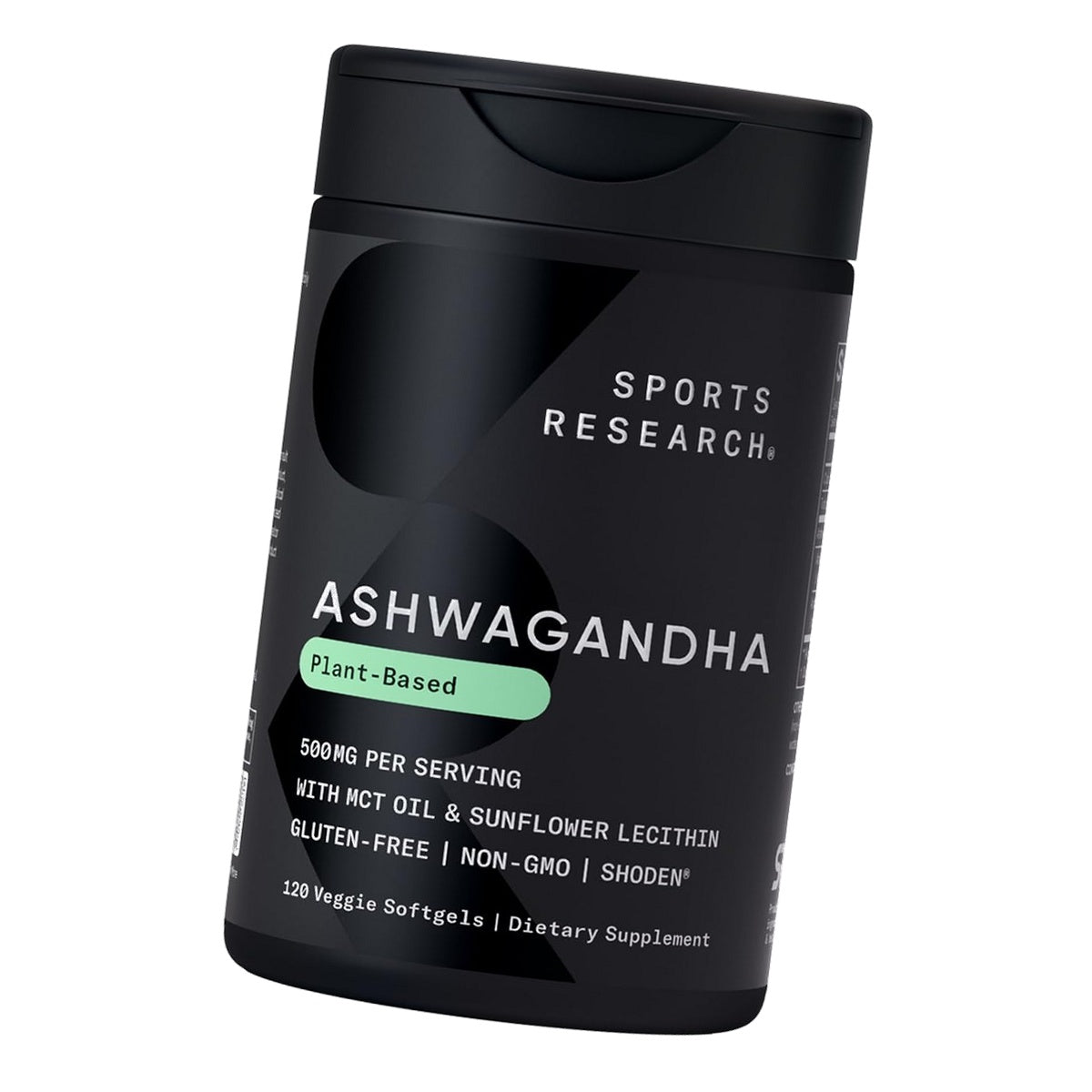Sports Research® Ashwagandha w/Coconut MCT Oil, 120 Softgels
