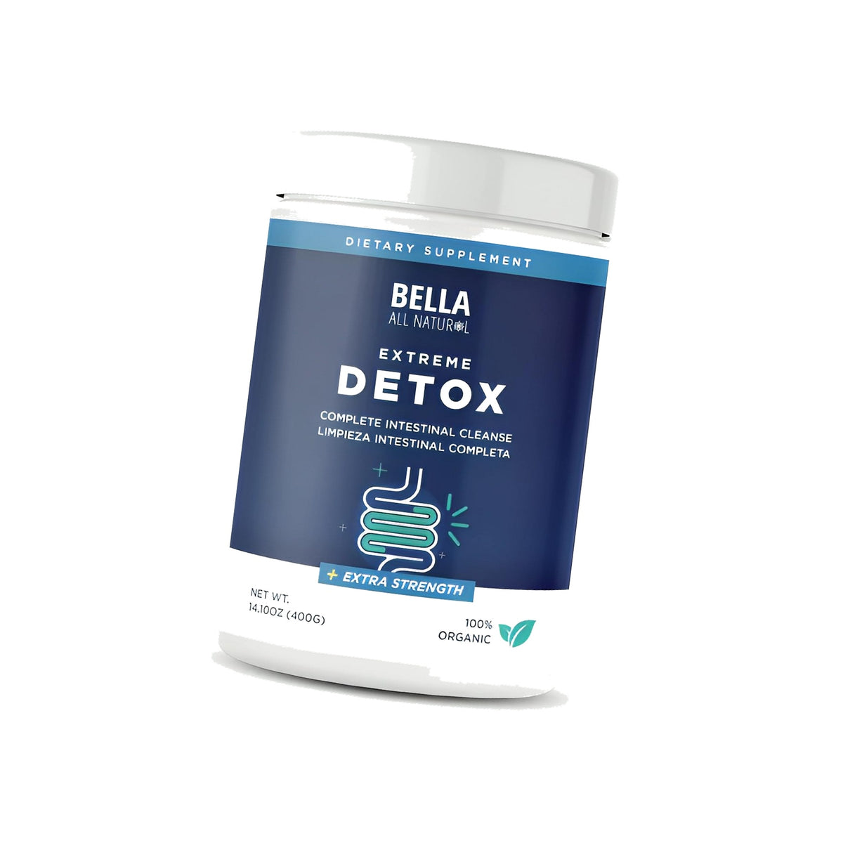 Bella All Natural Extreme Detox Powder Unflavored
