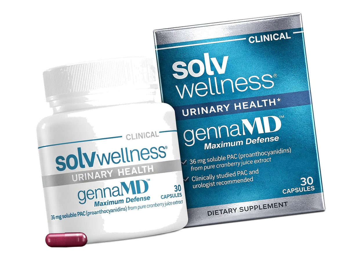 GennaMD Maximum Strength Cranberry Supplement, 36 mg PAC, 30 Capsules