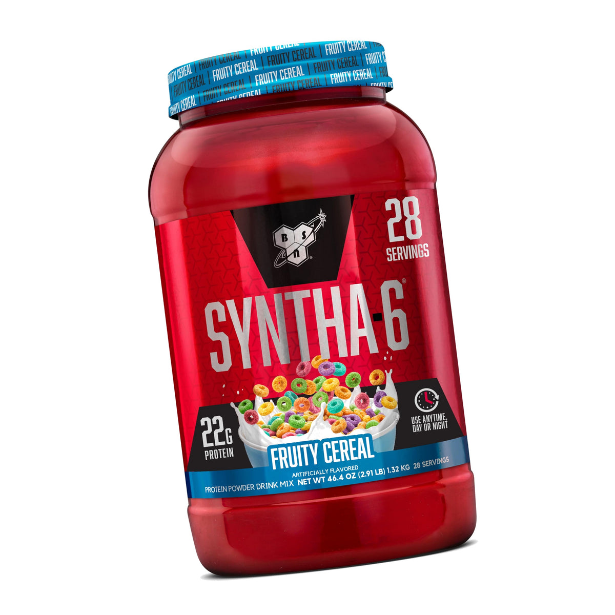 BSN SYNTHA-6 Premium Protein Powder, Fruity Cereal, 28 Servings