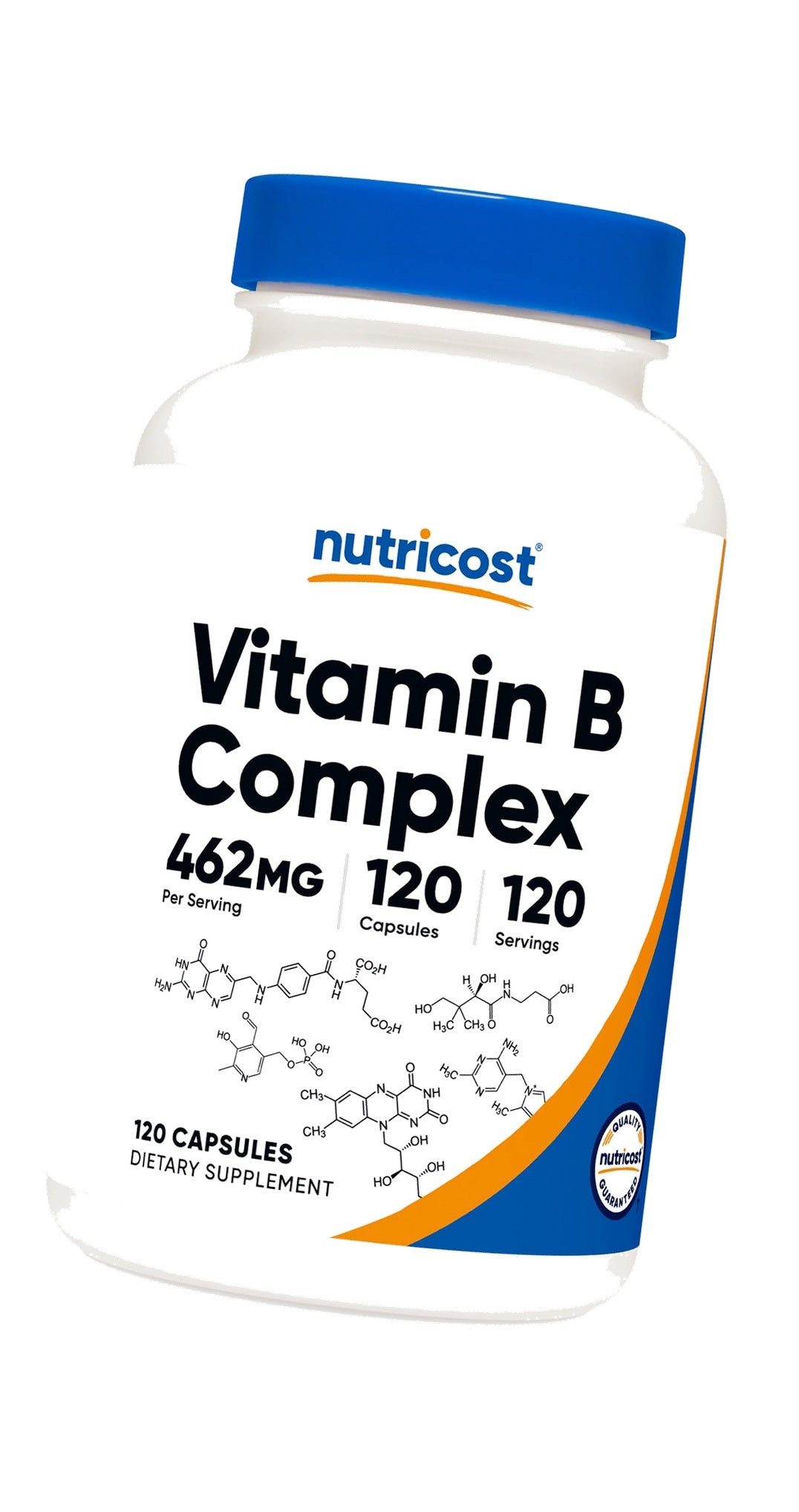 Nutricost High Potency Vitamin B Complex 462mg, 120 Capsules