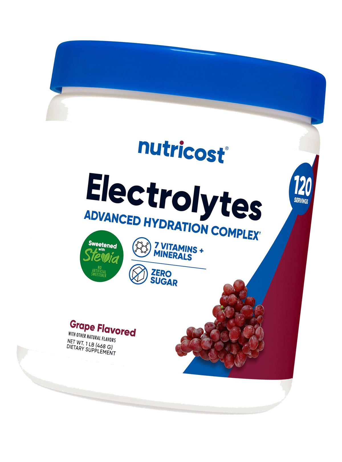 Nutricost Electrolyte Complex Powder (120 Servings, Grape)