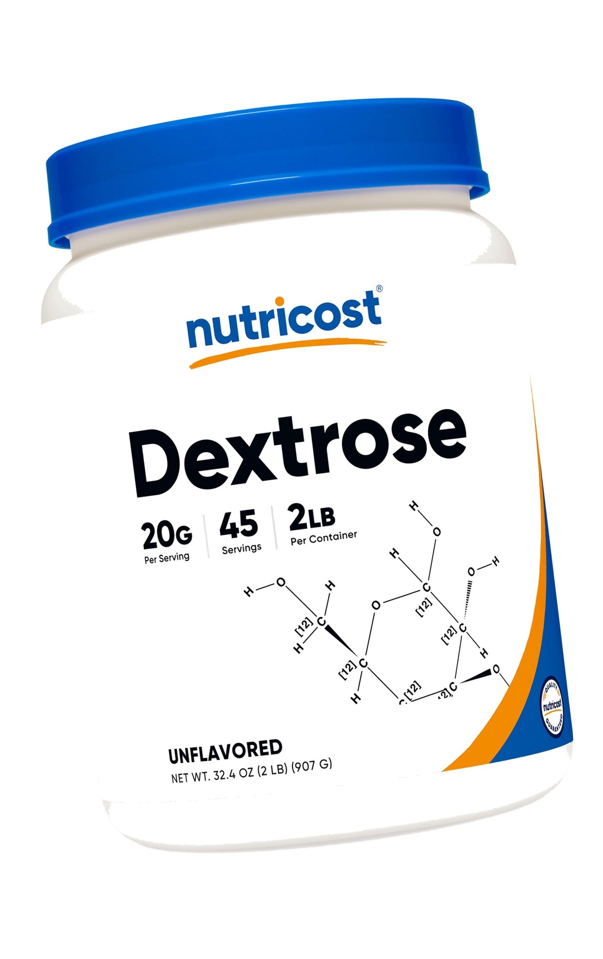 Nutricost Dextrose Powder 2 LBS - Non-GMO, Gluten Free