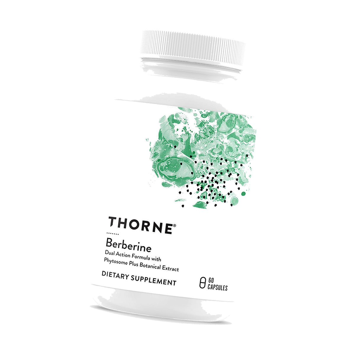 THORNE Berberine, Dual Action Phytosome & HCl Formula, 60 Capsules