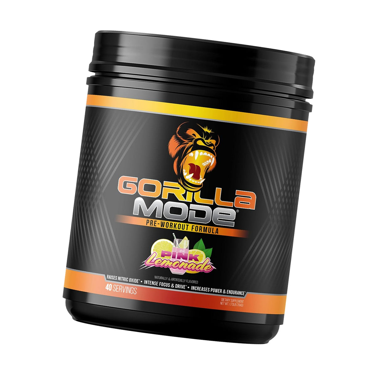 Gorilla Mode Pre Workout - Massive Pumps | 784g (Pink Lemonade)