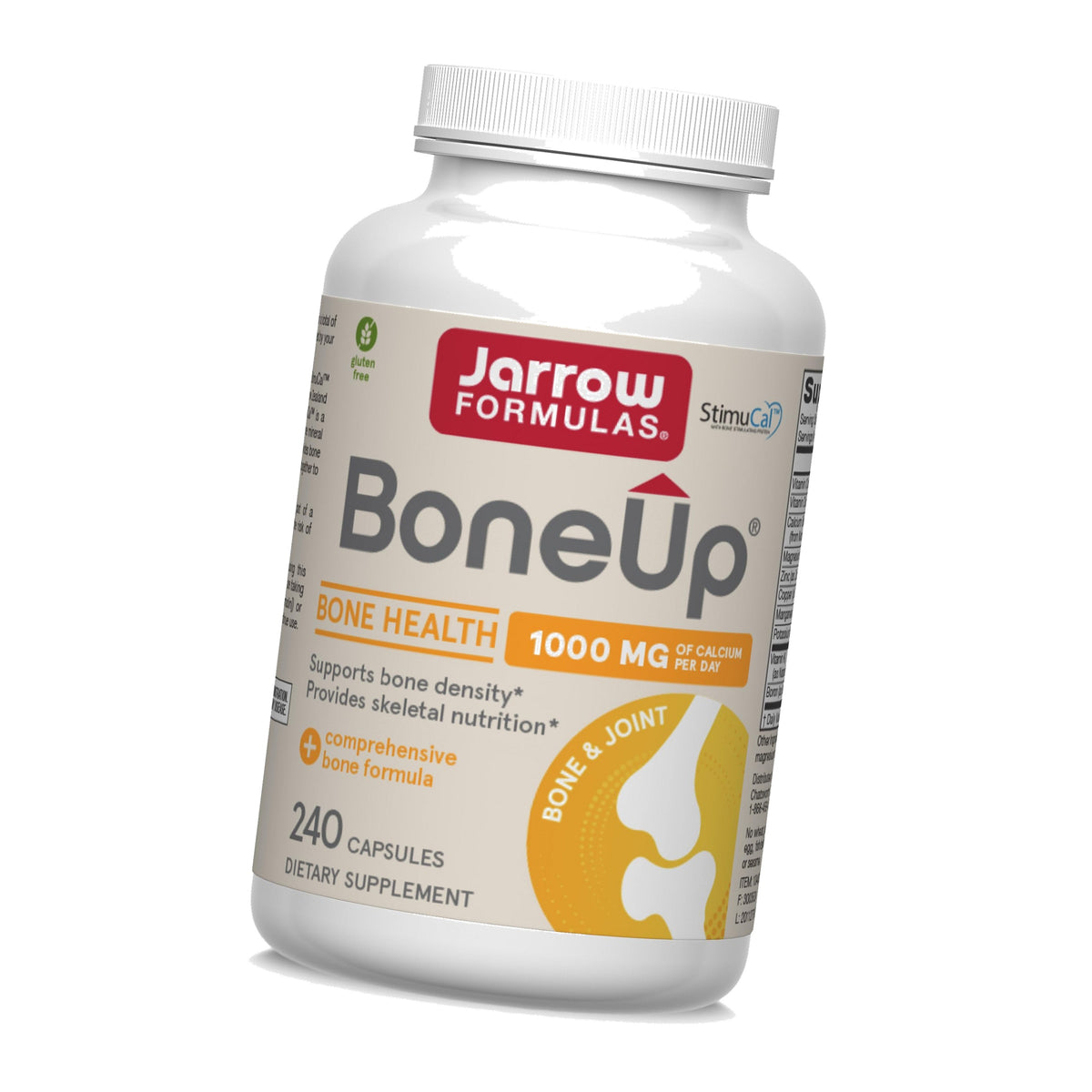 Jarrow Formulas BoneUp, 1,000mg Calcium Per Day, 240 Capsules