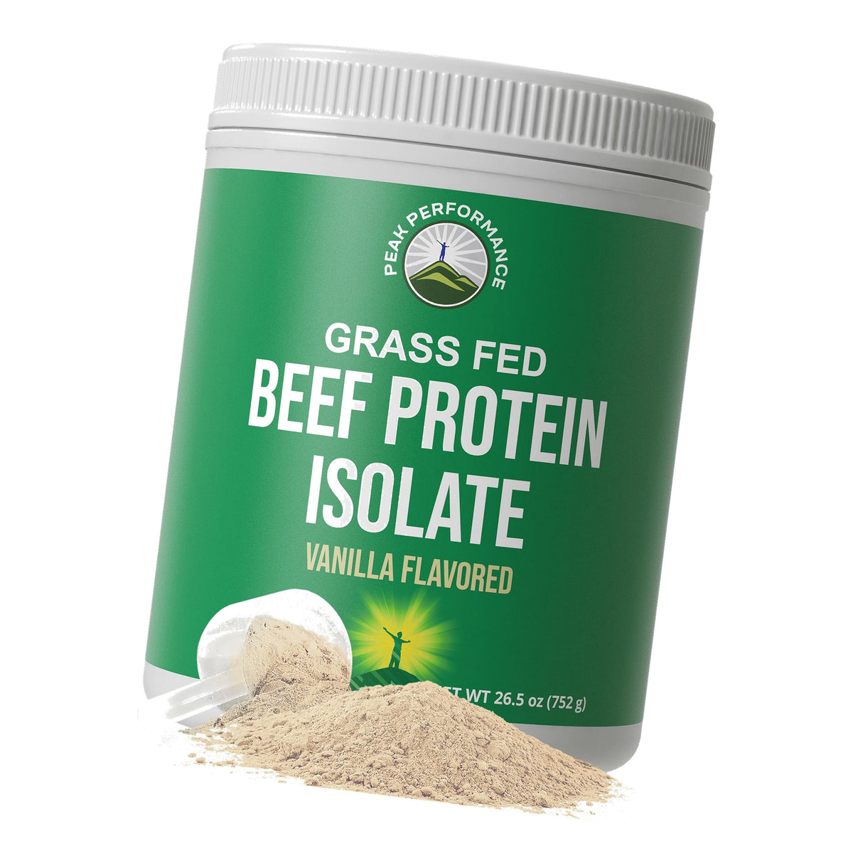 Grass Fed Beef Protein Powder. Great Tasting Beef Protein Isolate Vanilla