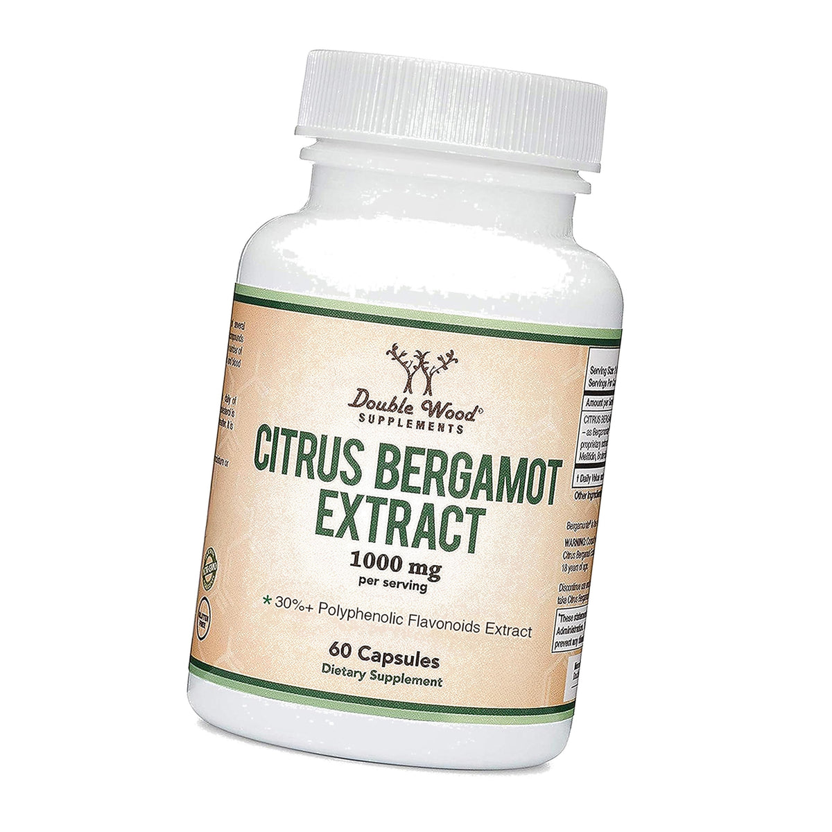 Citrus Bergamot Extract 1,000mg, NSF Certified, 60 Capsules
