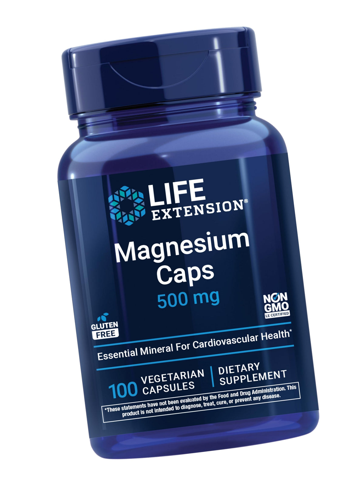 Life Extension Magnesium Caps, 500 mg, 100 Vegetarian Capsules