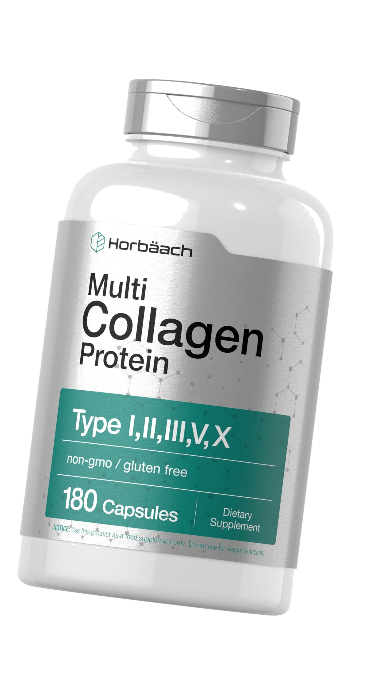 Horbäach Multi Collagen Protein 2000 mg | 180 Capsules