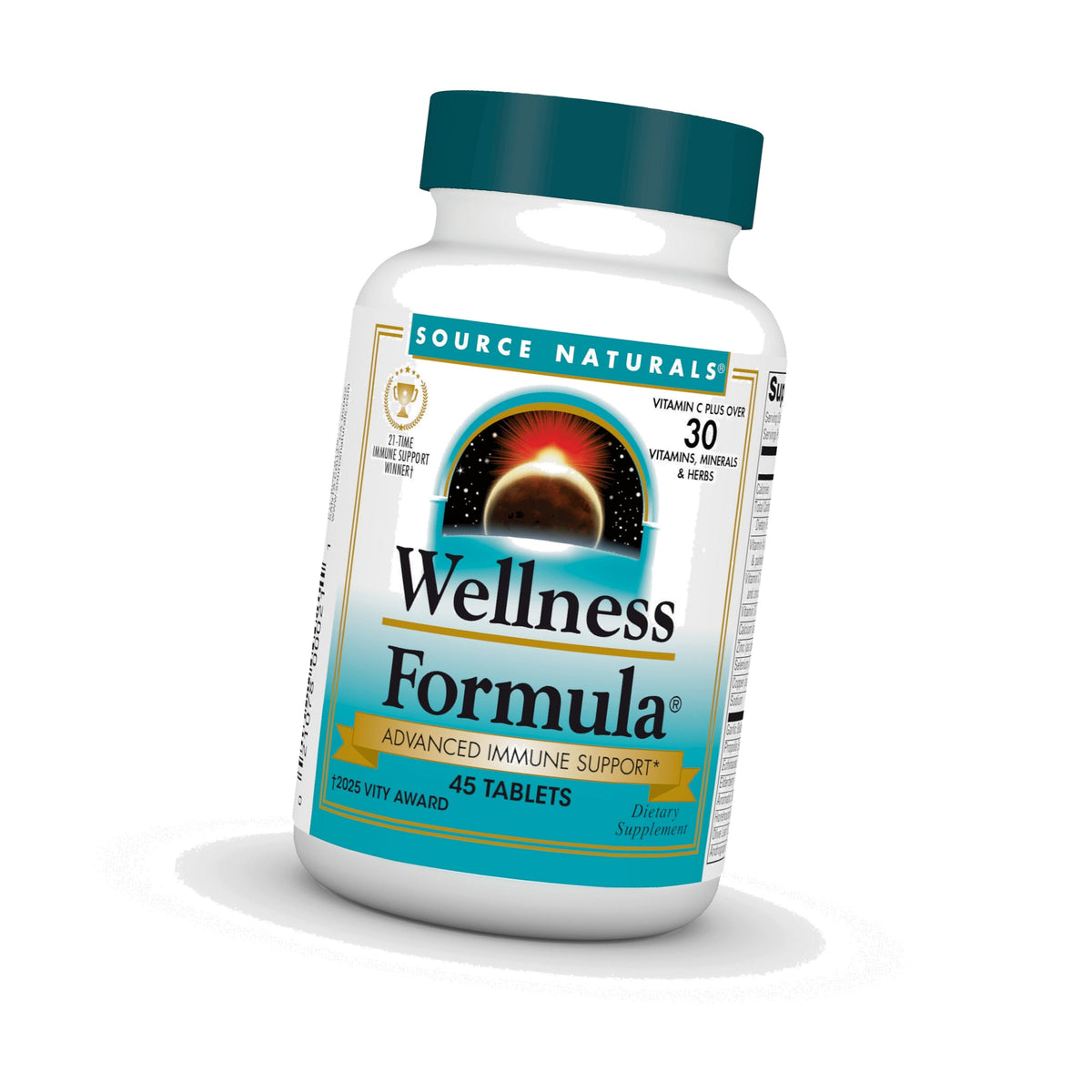 Source Naturals Wellness Formula, Advanced Immune Support - 45 Tablets