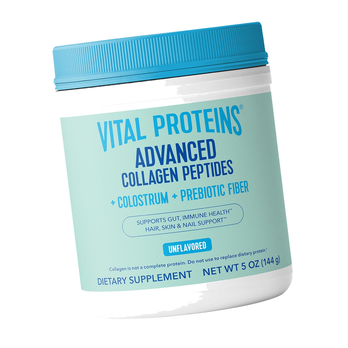 Vital Proteins Advanced Collagen + Colostrum + Prebiotic Fiber, 5oz