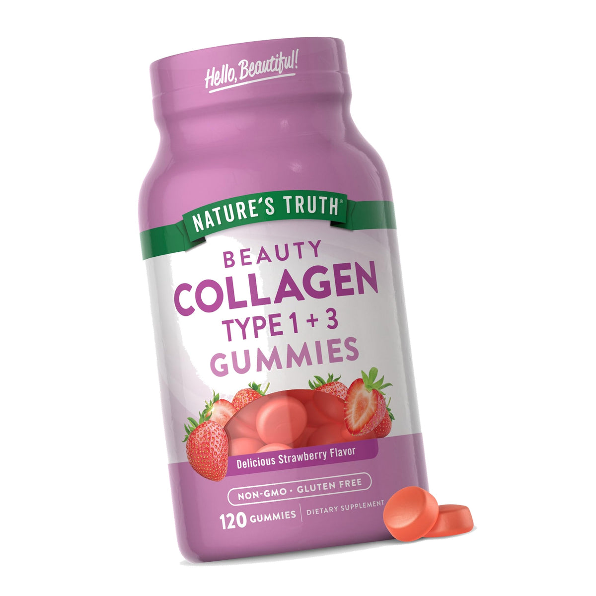 Nature's Truth Collagen Peptide Gummies for Women | 120 Count
