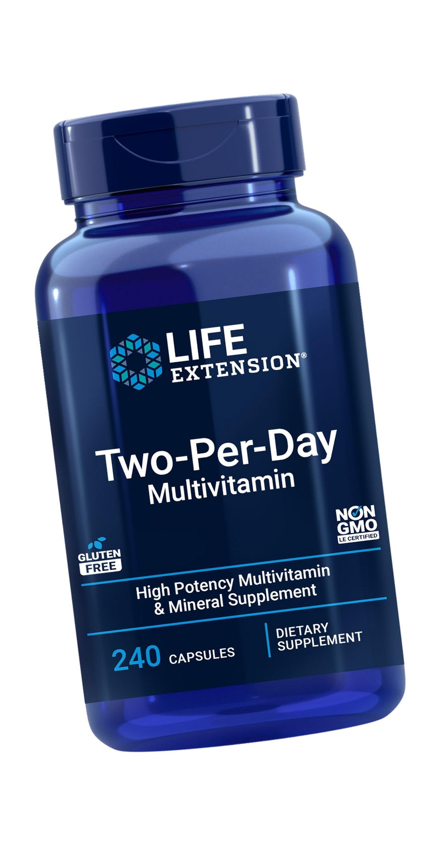 Life Extension Two-Per-Day Multivitamin, 240 Capsules