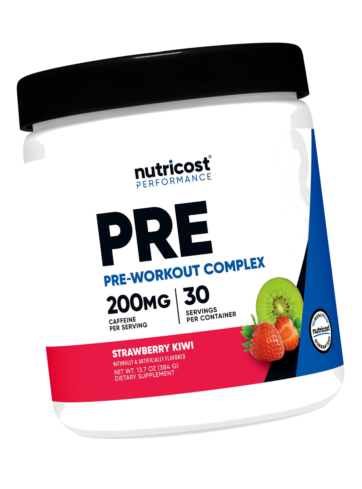 Nutricost Pre-Workout Powder (Strawberry Kiwi) 30 Servings, Gluten-Free