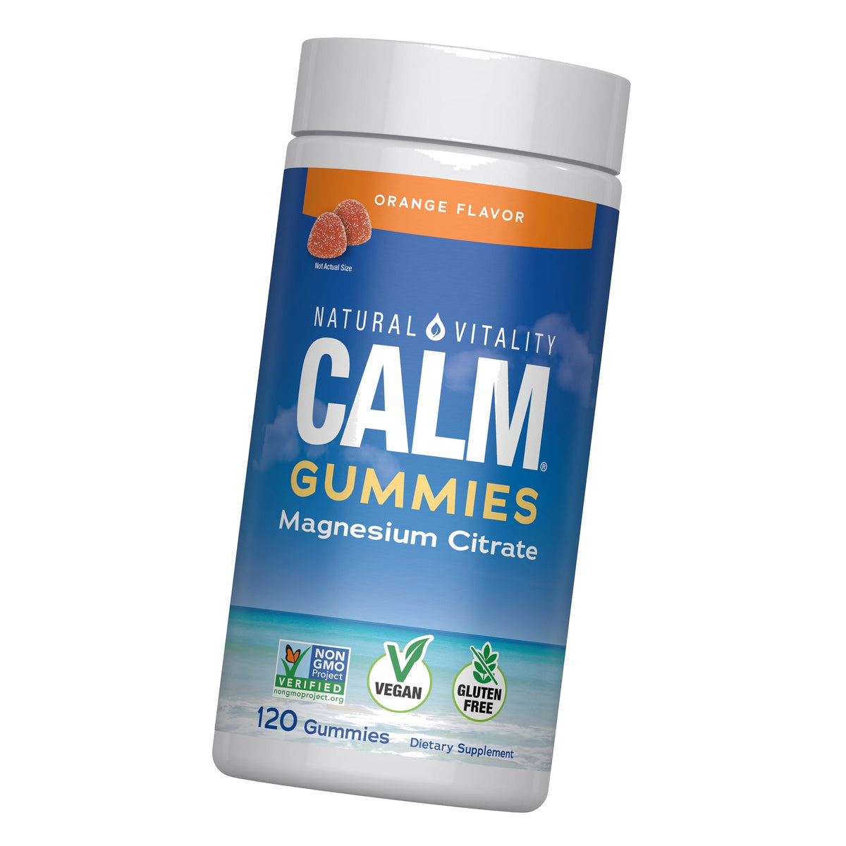 Natural Vitality Calm Magnesium Gummies | 330mg Per Serving