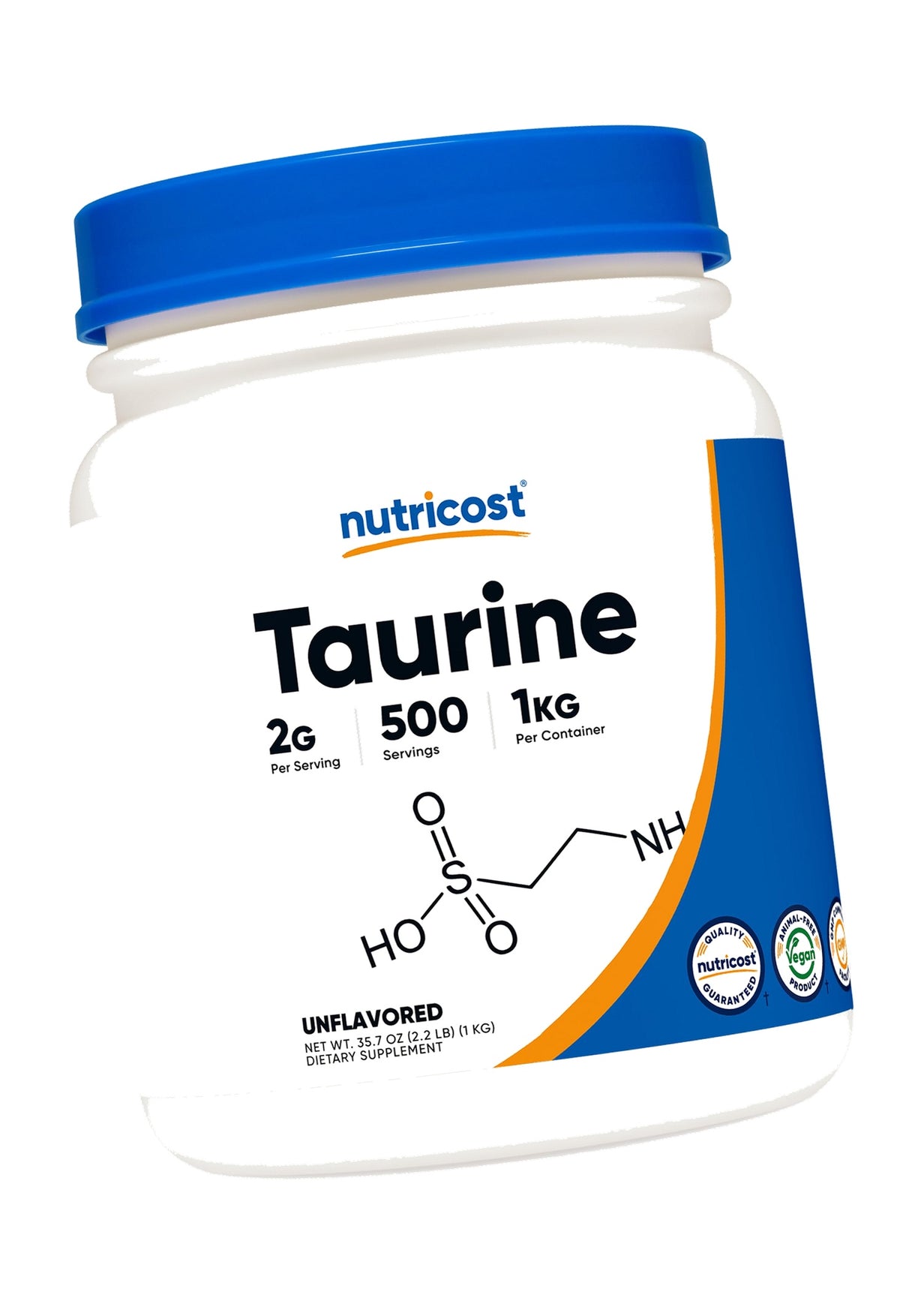 Nutricost Taurine Powder (1KG) - 500 Servings