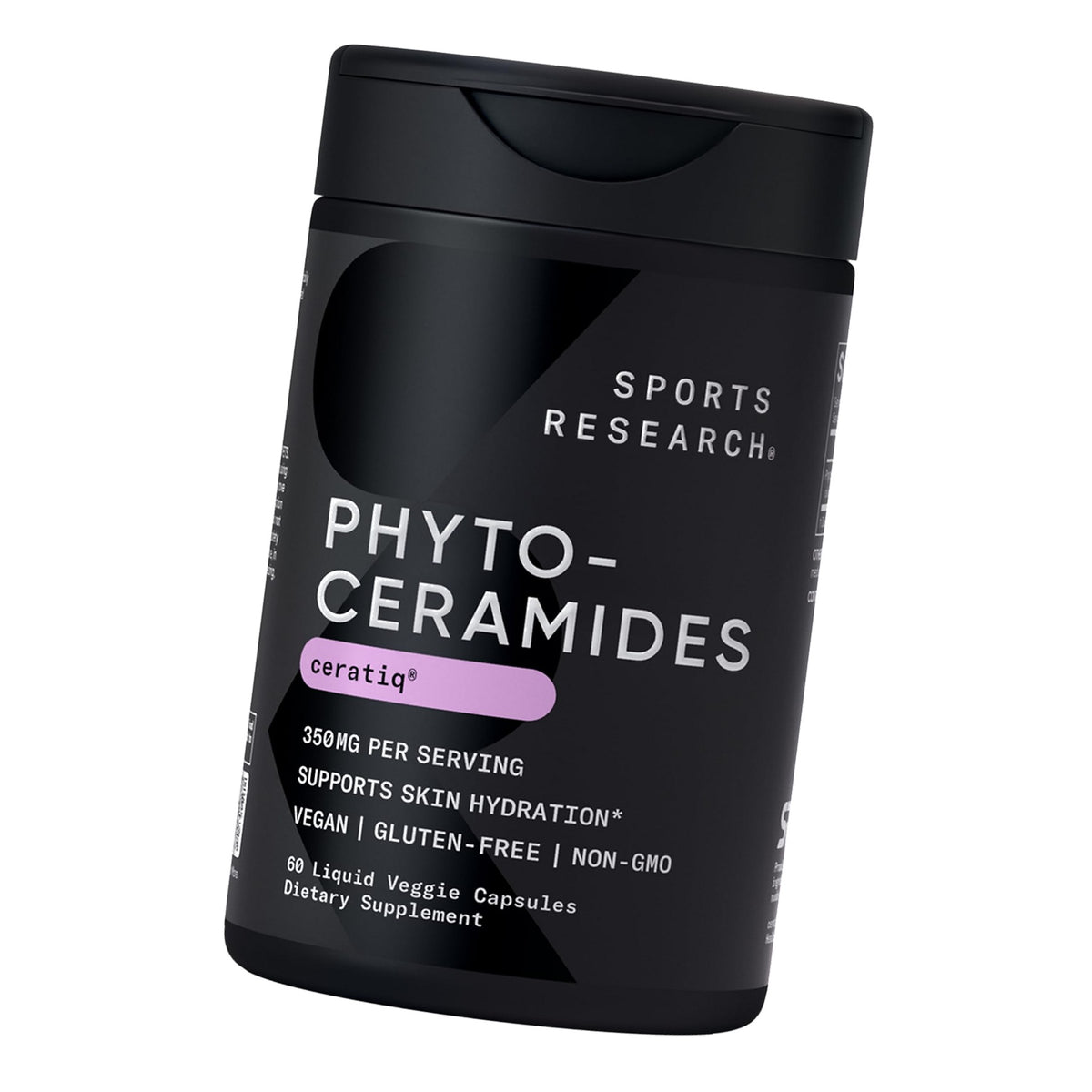 Sports Research® Phytoceramides 350mg w/Ceratiq®, 60 Liquid Caps
