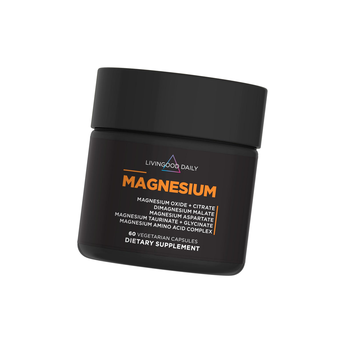 Livingood Daily Magnesium Complex 300mg with Chicory Root, 60 Capsules