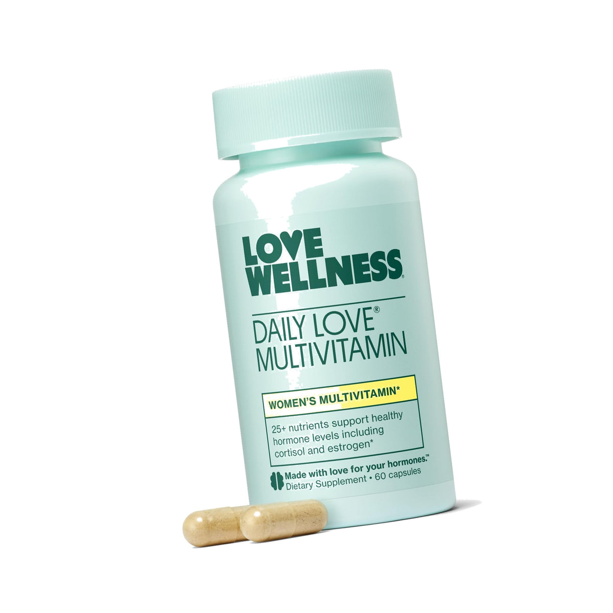Love Wellness | Daily Love Multivitamin for Women | 30-Day Supply Capsules
