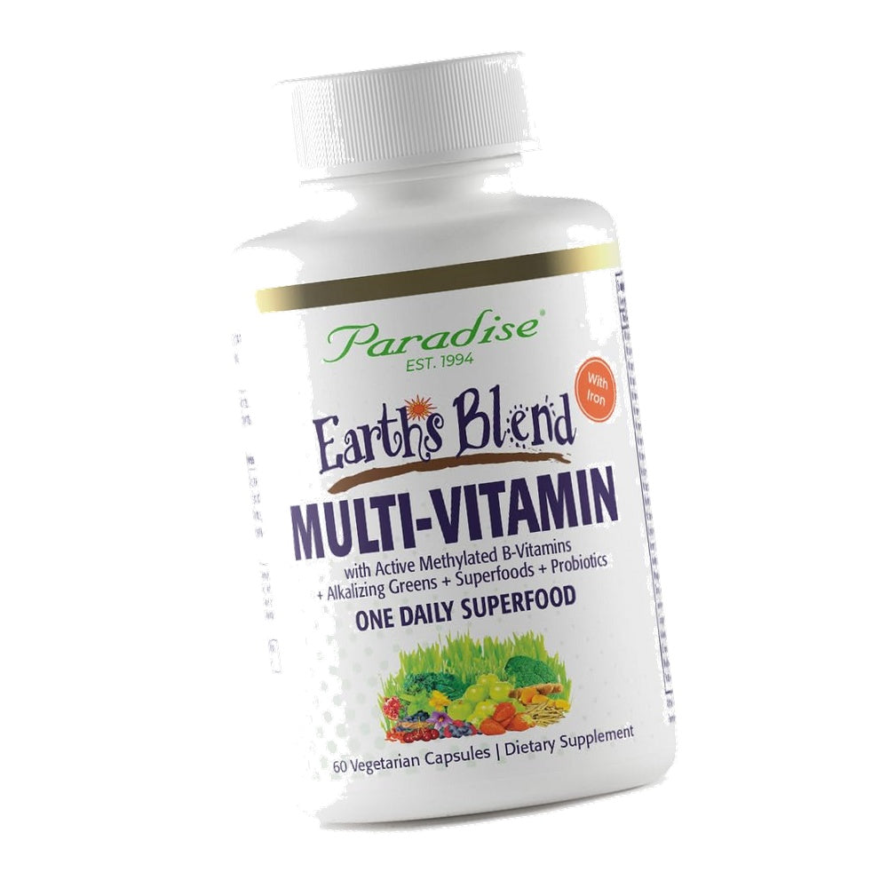 Paradise Herbs & Essentials Once Daily Multivitamin Iron 60 Capsules