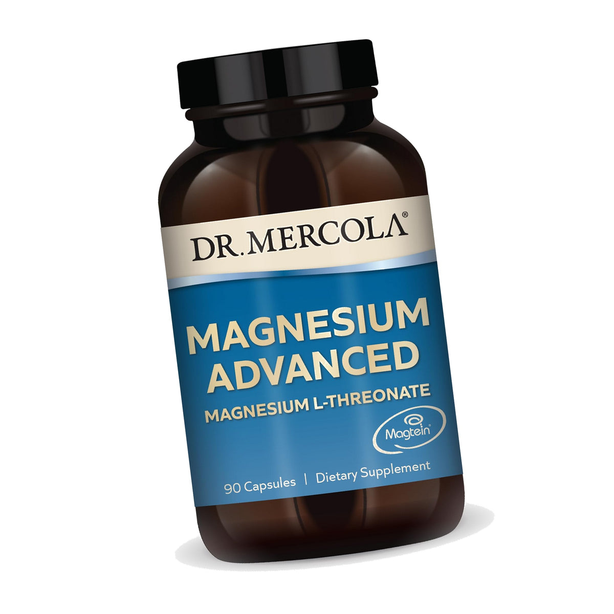 Dr. Mercola Magnesium L-Threonate, 2,000 mg, 90 Capsules (30 Servings)