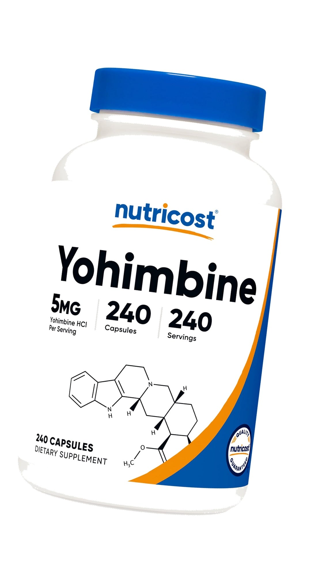 Nutricost Yohimbine HCl (5mg) 240 Capsules, Extra Strength, Gluten-Free