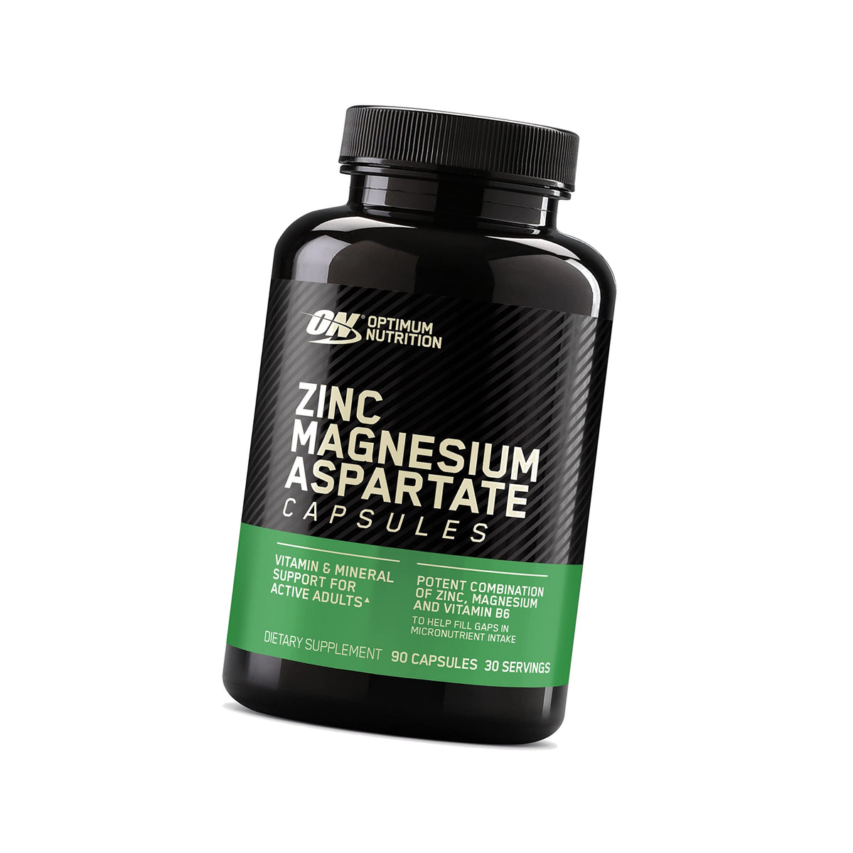 Optimum Nutrition Zinc and Magnesium Aspartate Recovery Supplement, 90 Ct