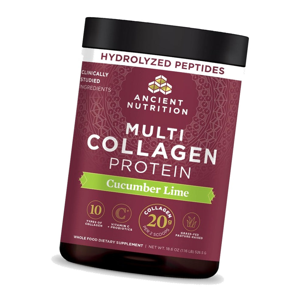 Ancient Nutrition Multi Collagen Protein, Cucumber Lime