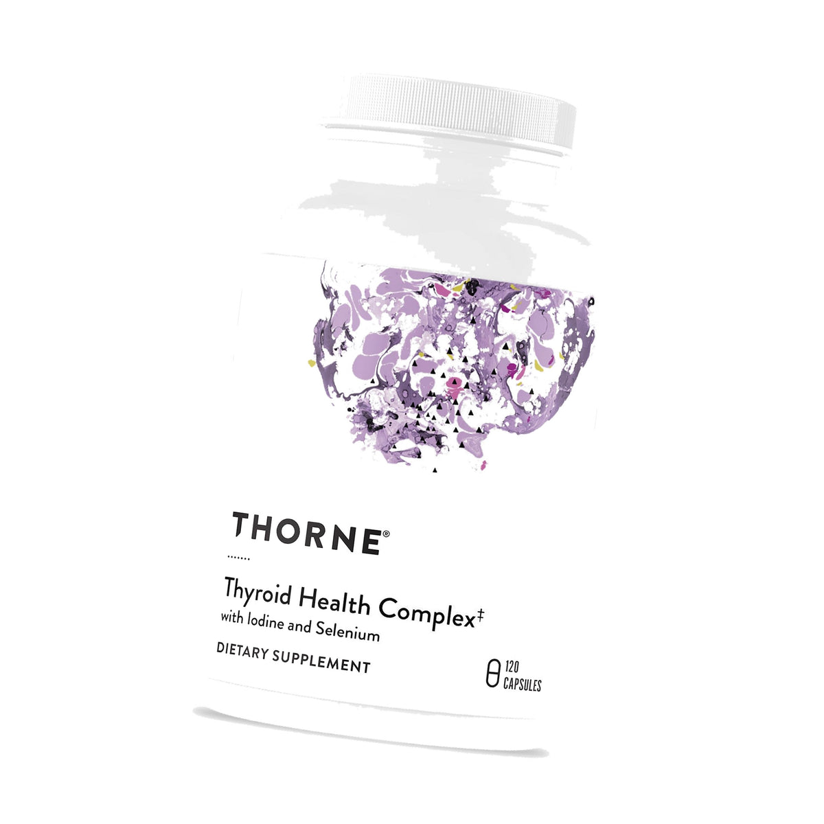 THORNE Thyroid Health Complex, Iodine, L-Tyrosine & Selenium, 120 Capsules