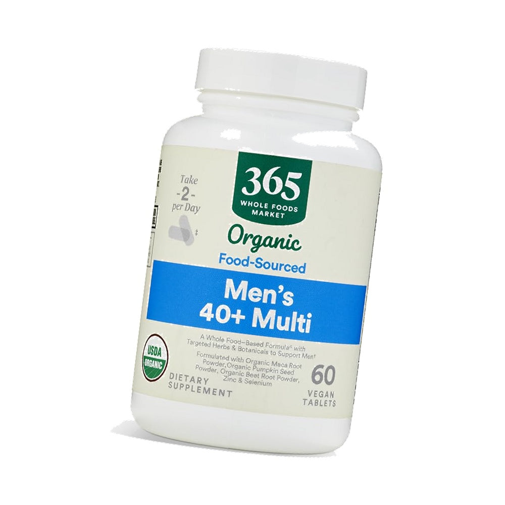 365 by Whole Foods Market, Vitamin Multi Mens Food Cultured 40 Plus, 60 Count