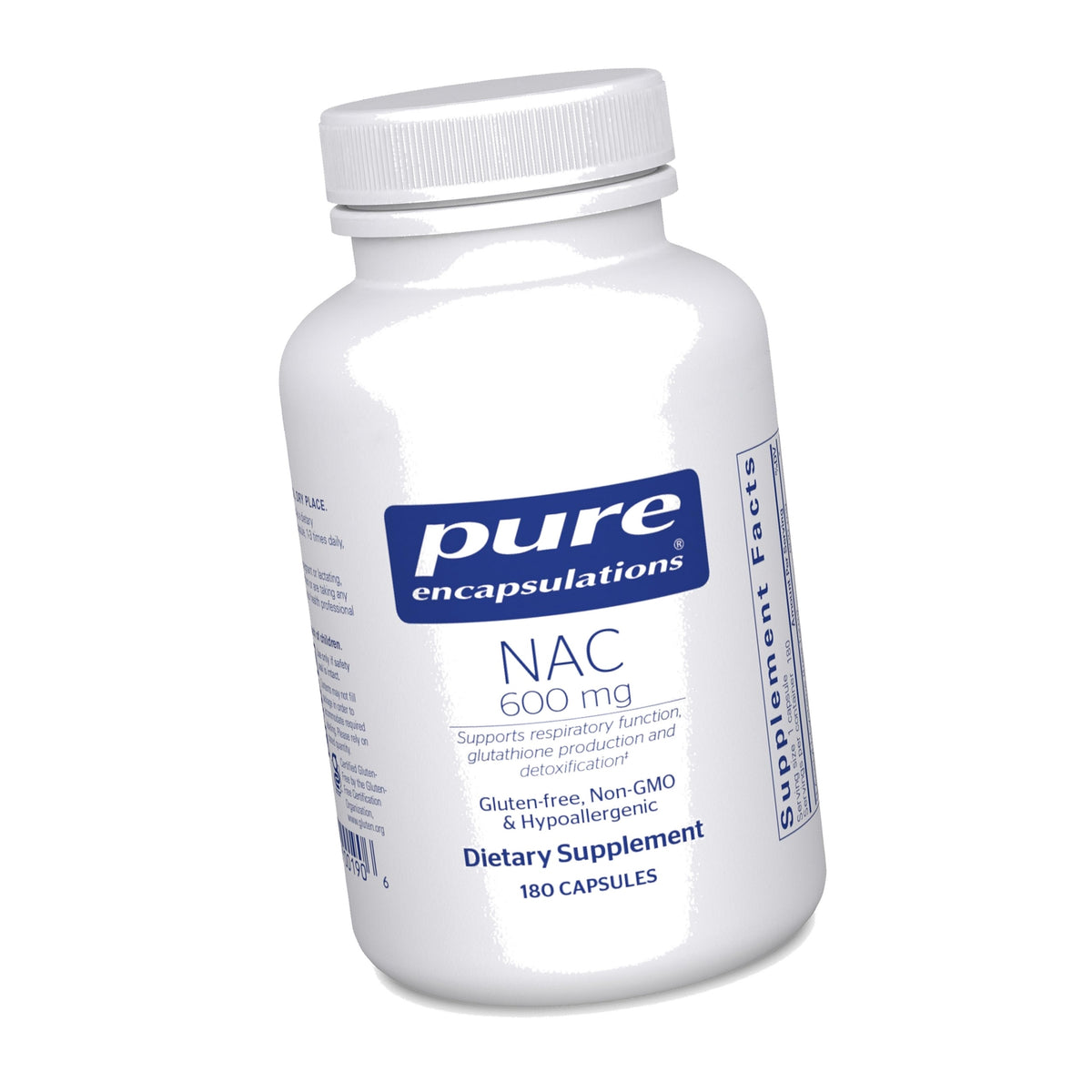 Pure Encapsulations NAC 600 mg, 180 Capsules