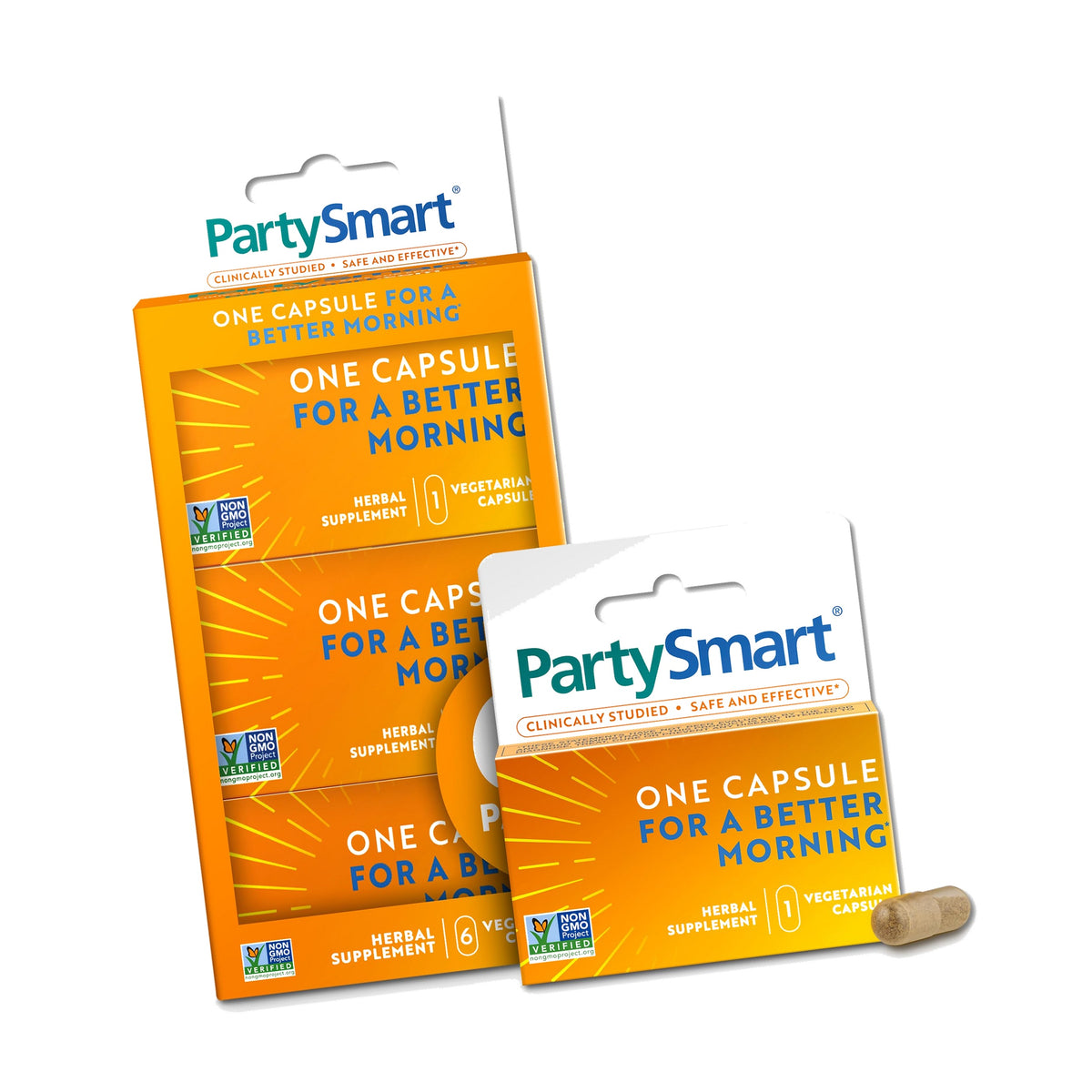 Himalaya PartySmart Liver Support, Individual Packs, 6 Capsules