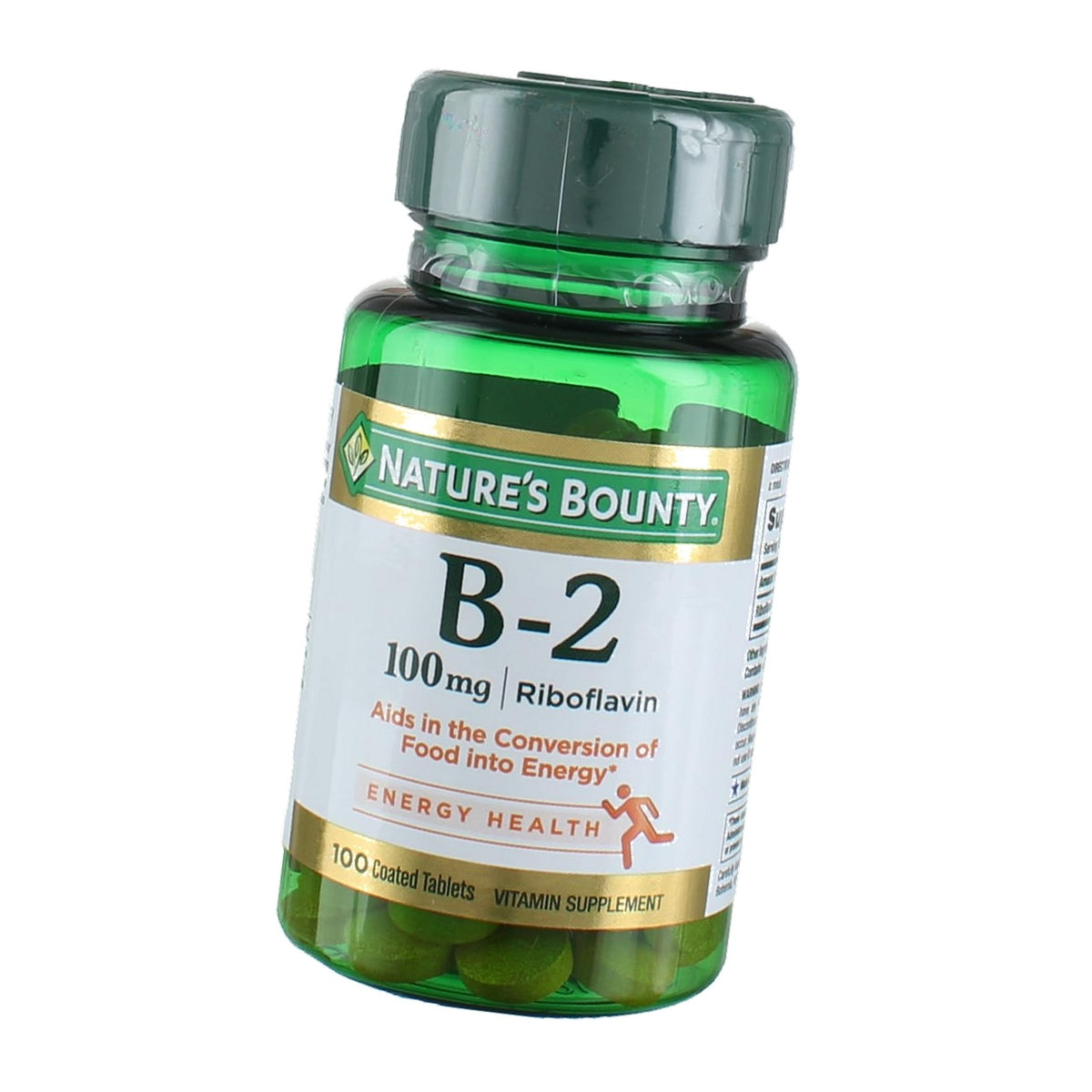 Nature's Bounty, Vitamin B-2, 100 mg, 100 Tablets