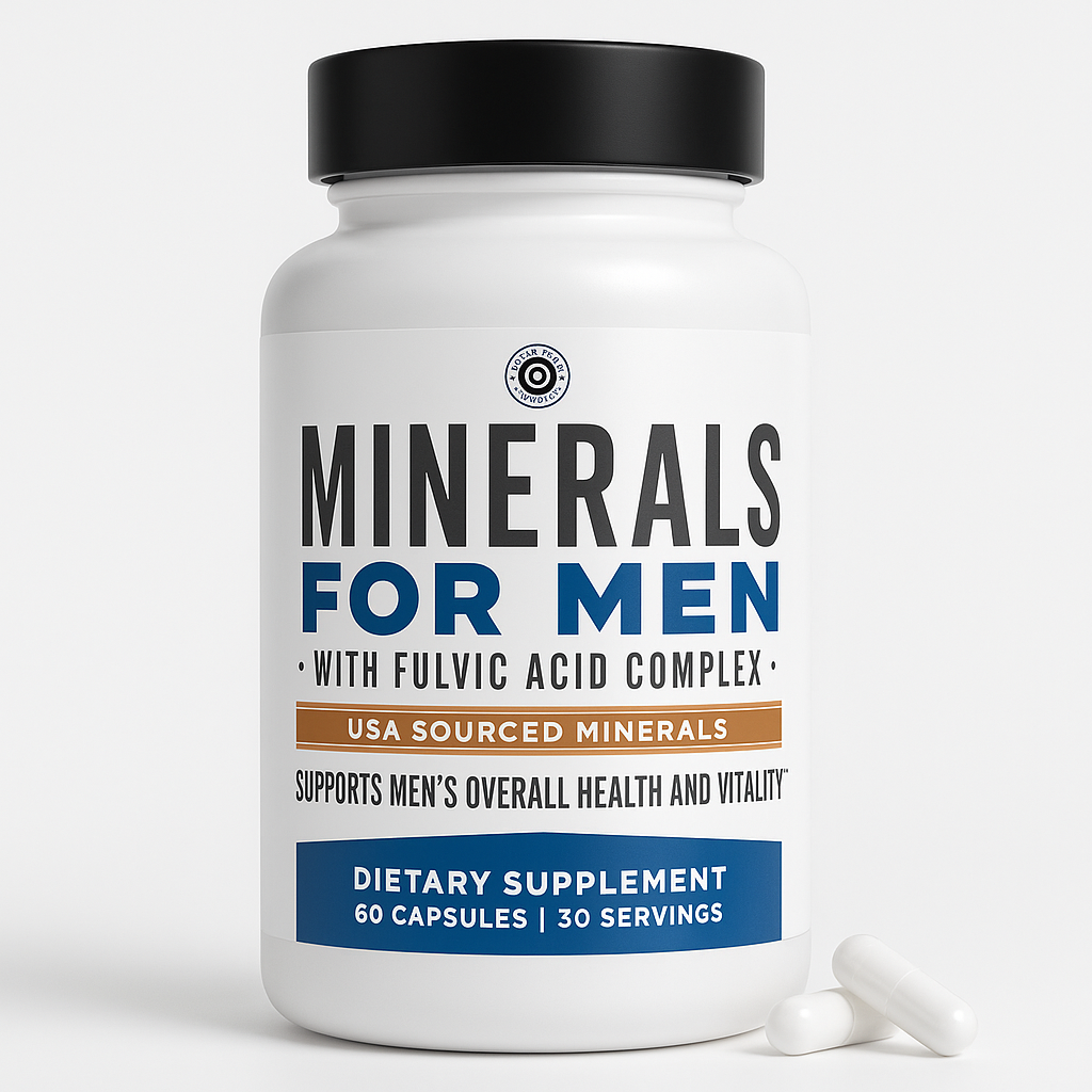 Left Coast Performance Minerals for Men Capsule 60 Count