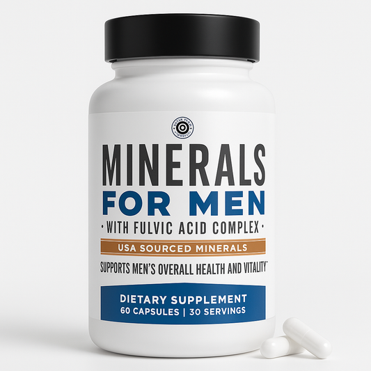 Left Coast Performance Minerals for Men Capsule 60 Count