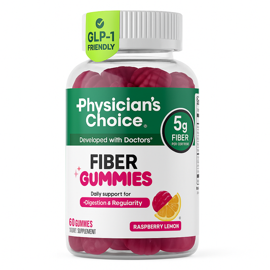 Physician's CHOICE Fiber Gummy 60 Count