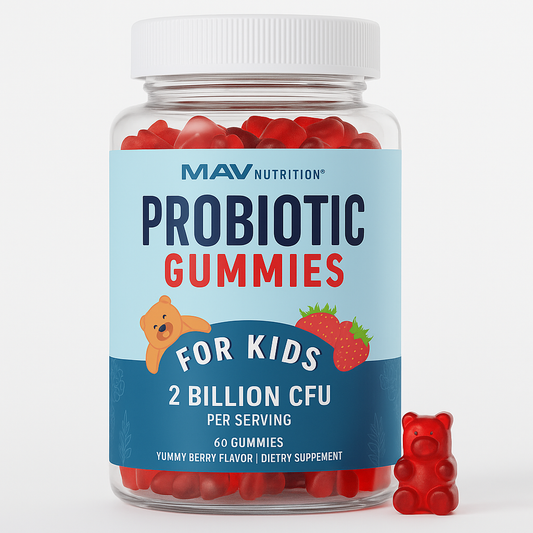 MAV Nutrition Kids Probiotic Gummies 60 Count
