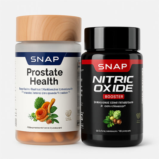 Snap Supplements Prostate Health + Nitric Oxide Booster Capsule 150