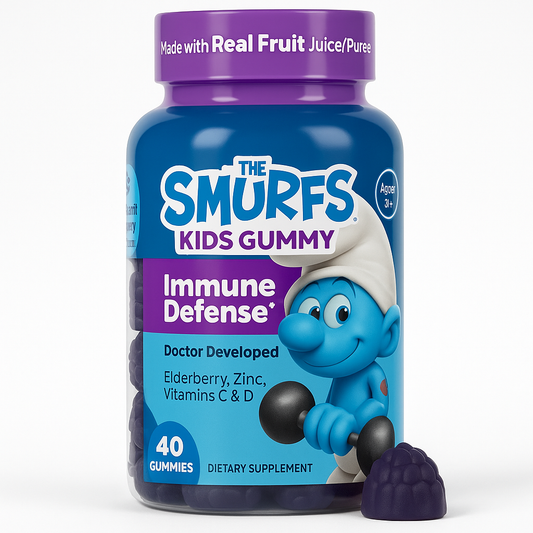 VITABURST Smurfs Kids Immune Support Gummies - 40 Count